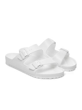Birkenstock Arizona Essential EVA Two-Strap Buckle Slide Slippers Sandals, 7-7.5